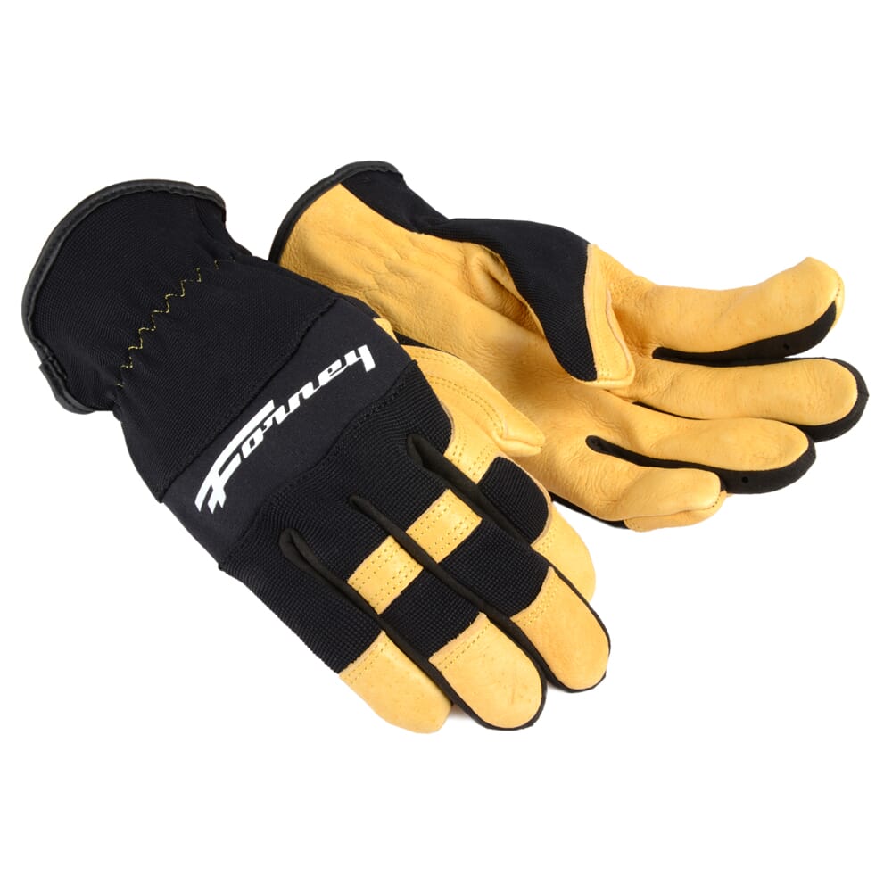 Premium Pigskin Leather Utility Work Gloves (Men's XL)